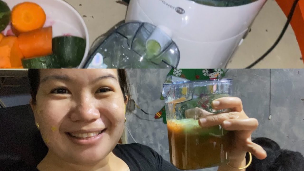 BINILHAN AKO NI VICTOR NG JUICER 🥰#KrizelAnnPitogo #PowerPh #Juicer #Processor #Blender #3in1 