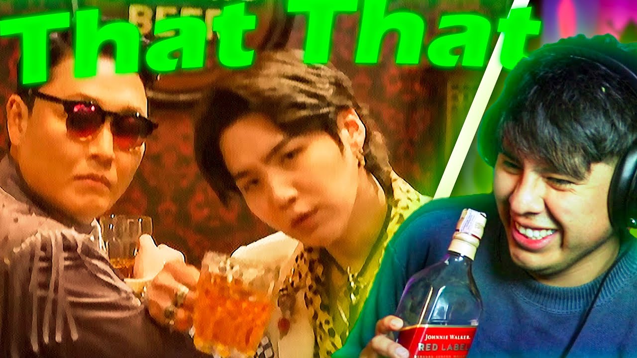 REACCIONANDO y ANALIZANDO a THAT THAT - PSY y SUGA de BTS | *Es Comico* | Davo Lobo