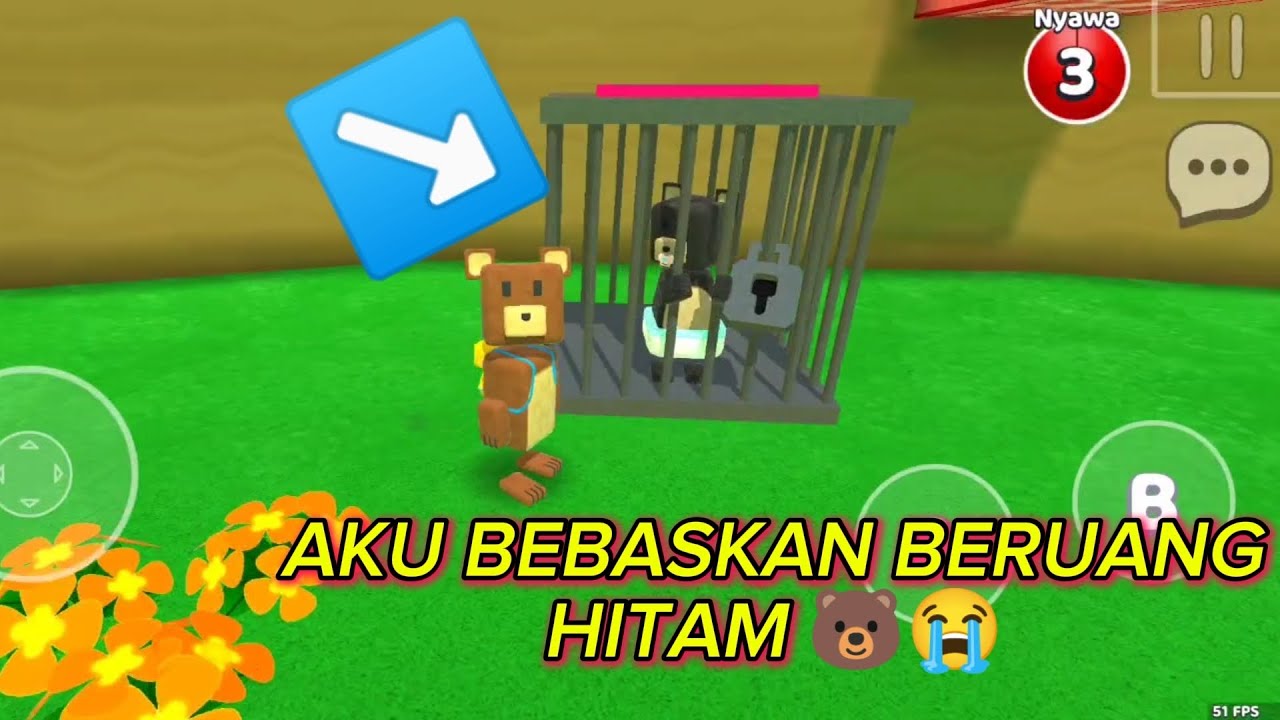 SUPER BEAR ADVENTURE: AKU SELAMATKAN BERUANG HITAM DARI PENJARA.!🐻🤯 #bearadventure 