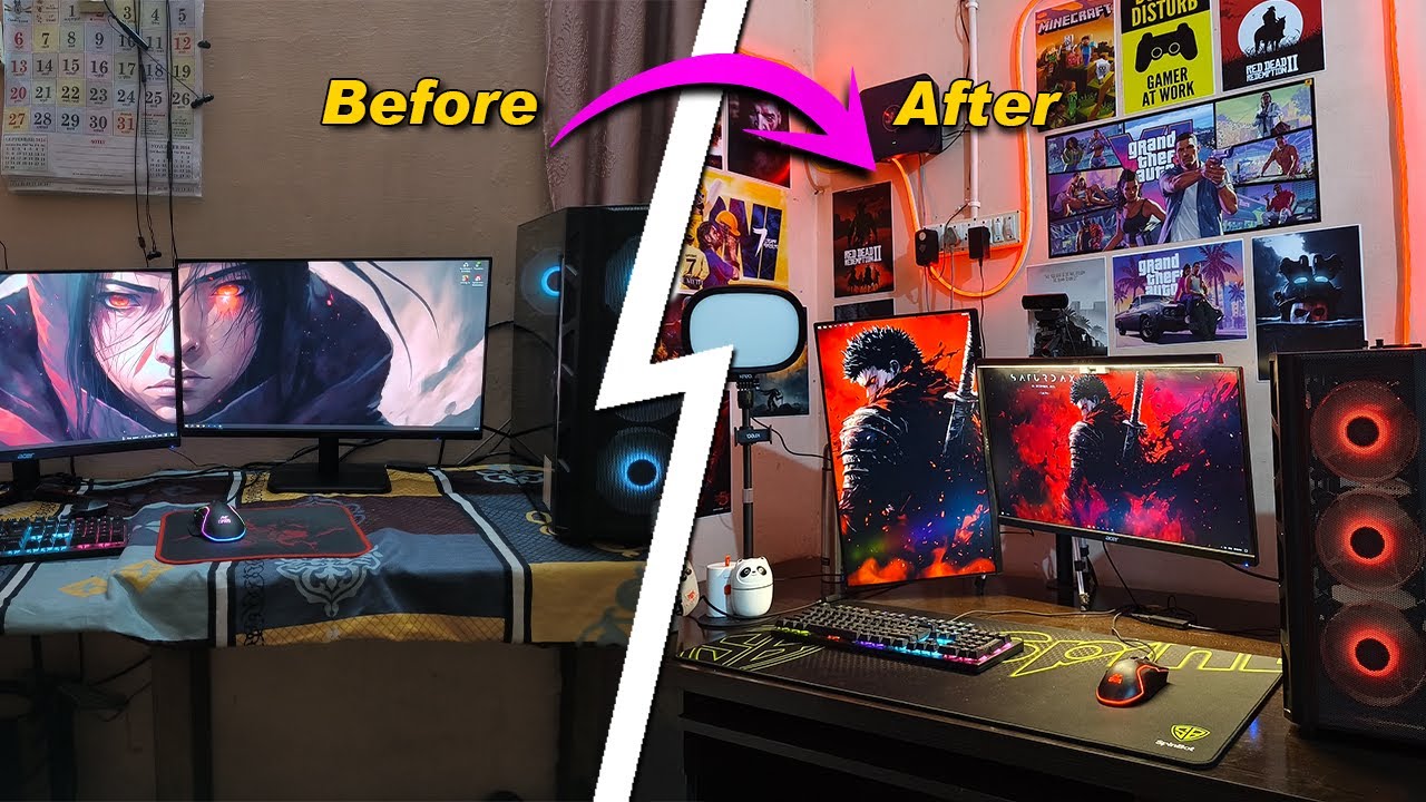 I Fully Transformed My Gaming Setup - 