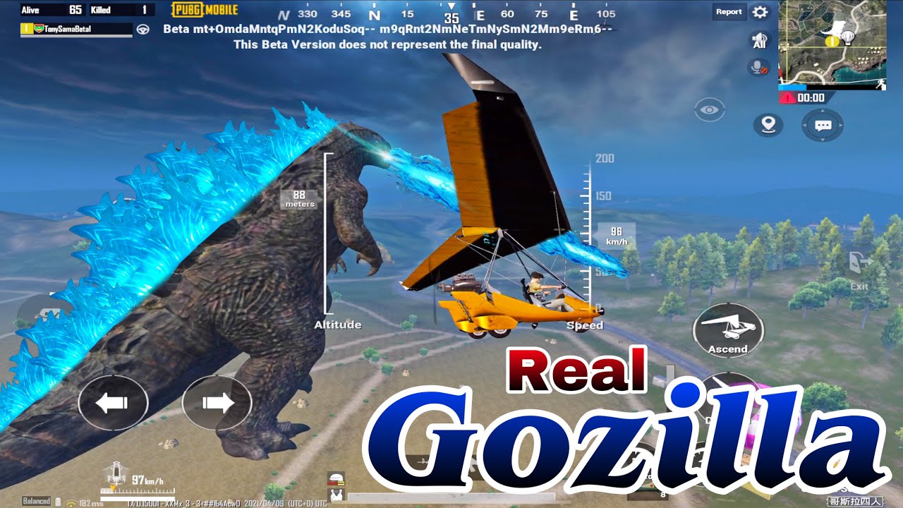 The Real Godzilla Is Back | The Most Beautiful Update Ever | Pubg Mobile