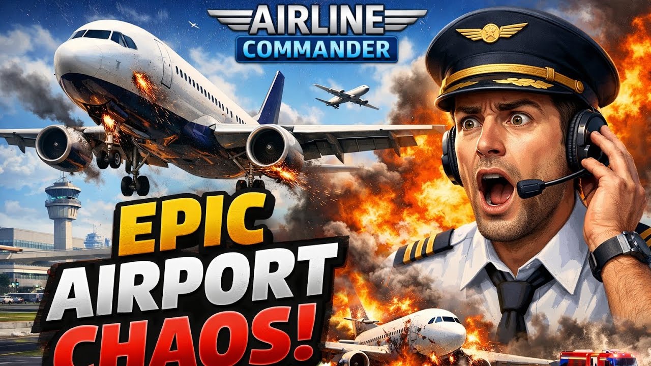 Airline commander game khel liya 