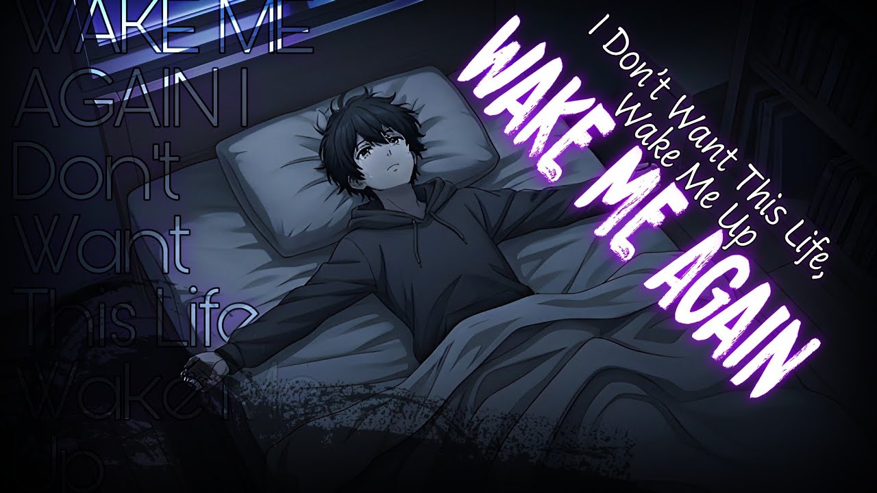 WAKE ME AGAIN – I Don’t Want This Life, Wake Me Up || by Relatone (Official Lyrics Video)