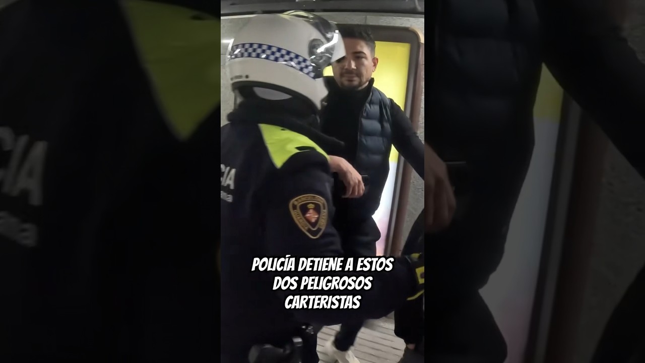 Polic&iacute;a detiene a estos dos peligrosos carteristas