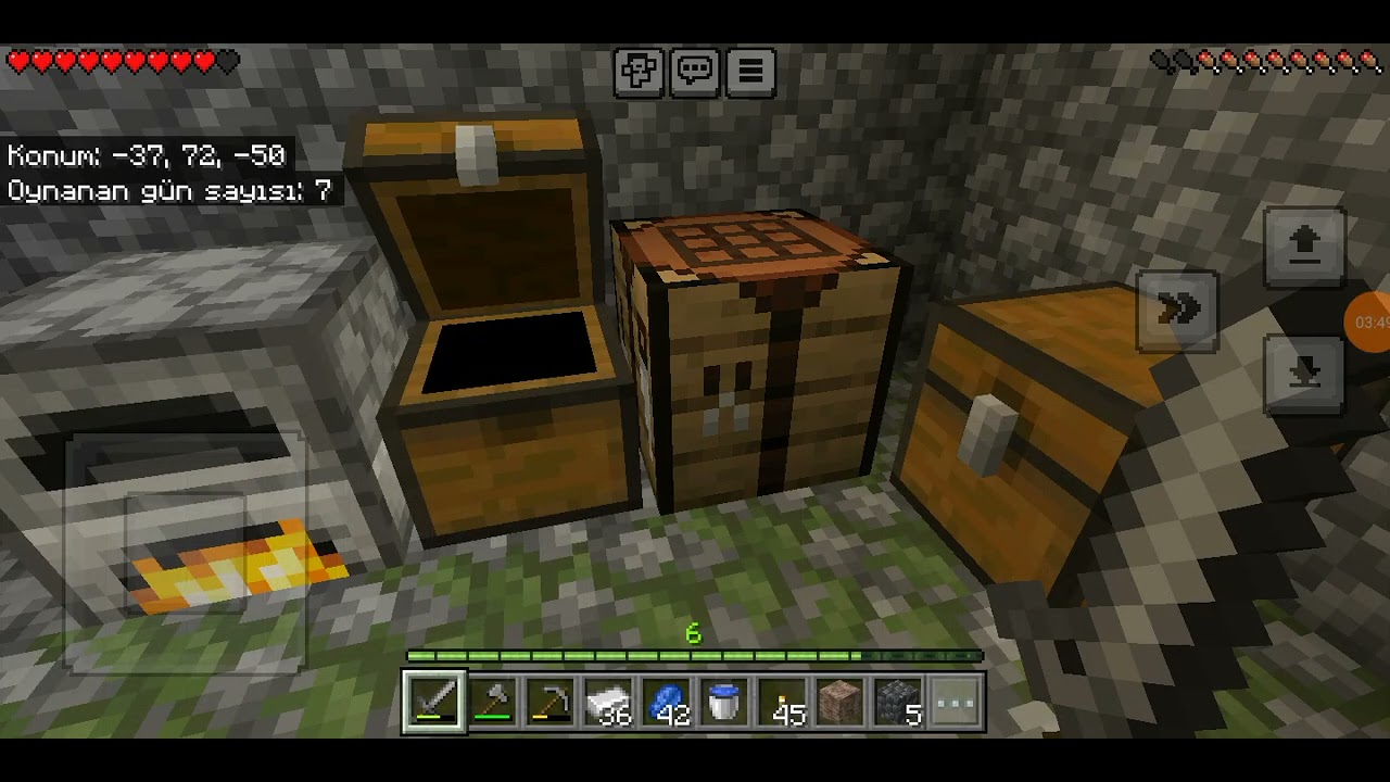 minecraf hayatta kalma dünyam 🌍