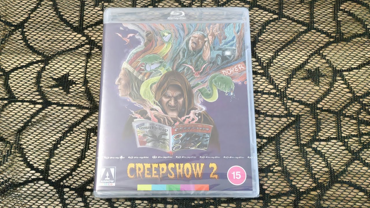 Creepshow 2 Blu Ray Box Opening (Arrow Video)