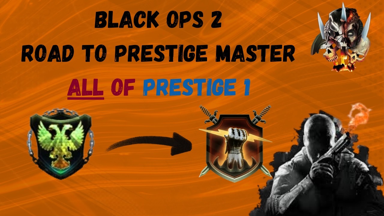 An ENTIRE Black Ops 2 Road to Commander in One Video (Prestige 1) (WATCH AT 0.75x SPEED)