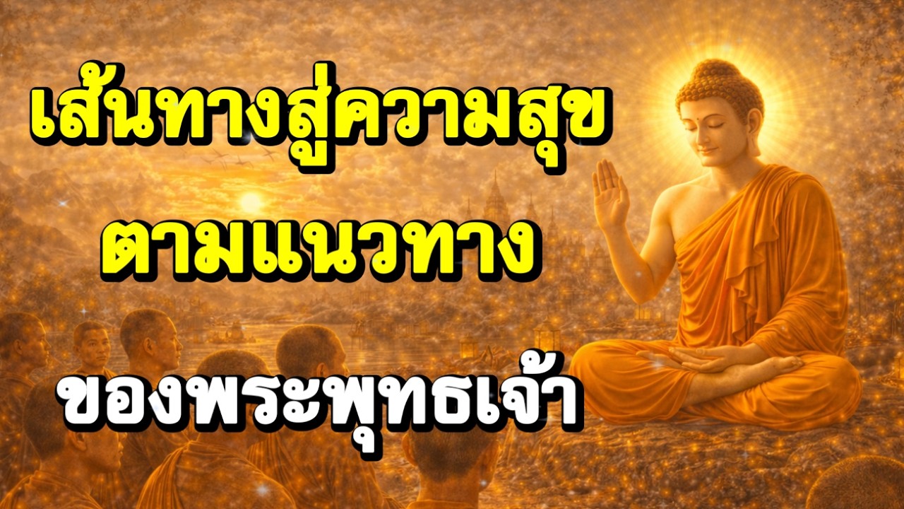เส้นทางสู่ความสุขที่ยั่งยืน ตามแนวทางของพระพุทธเจ้า | ฟังธรรมก่อนนอน | Ep.75