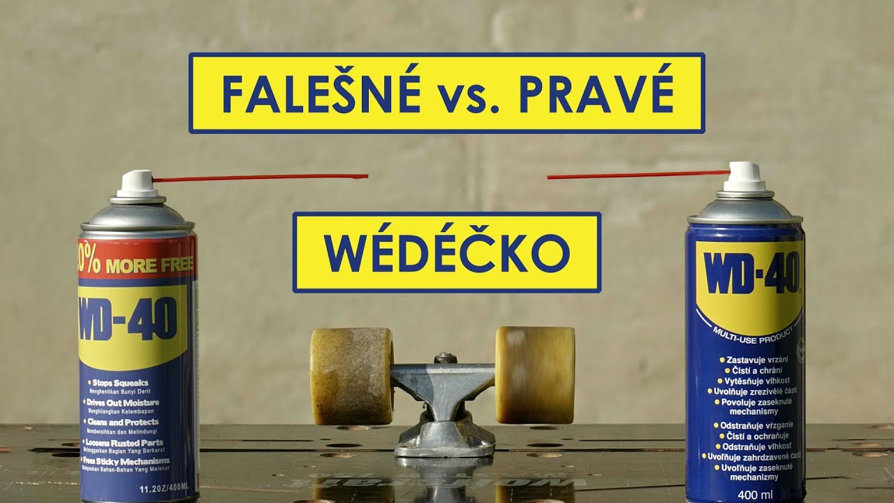 Jak (ne)funguje falešná WD-40