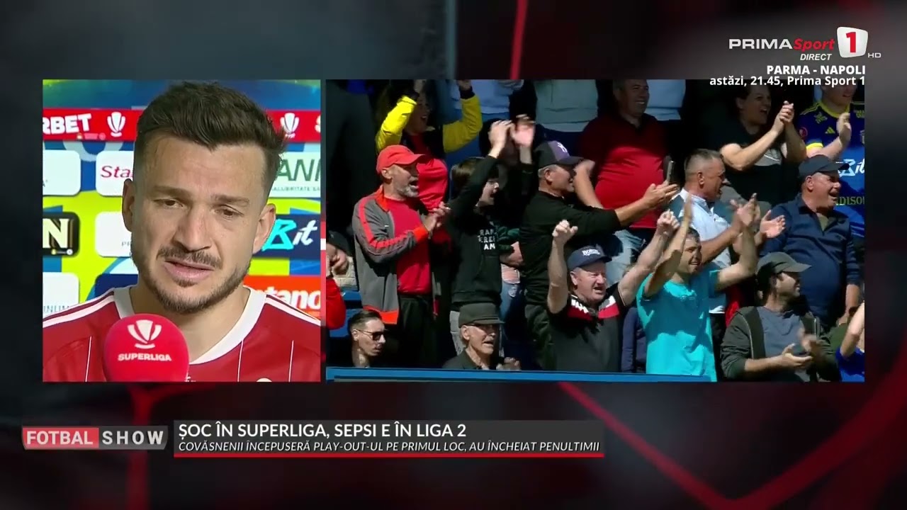 Matei, complet blocat după ce Sepsi a retrogradat. ”Sunt șocat”