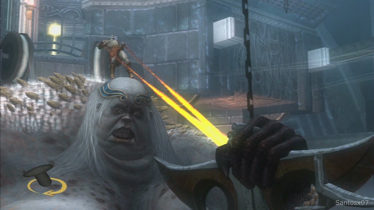 God Of War 2 - Clotho Boss Fight / Boss Battle