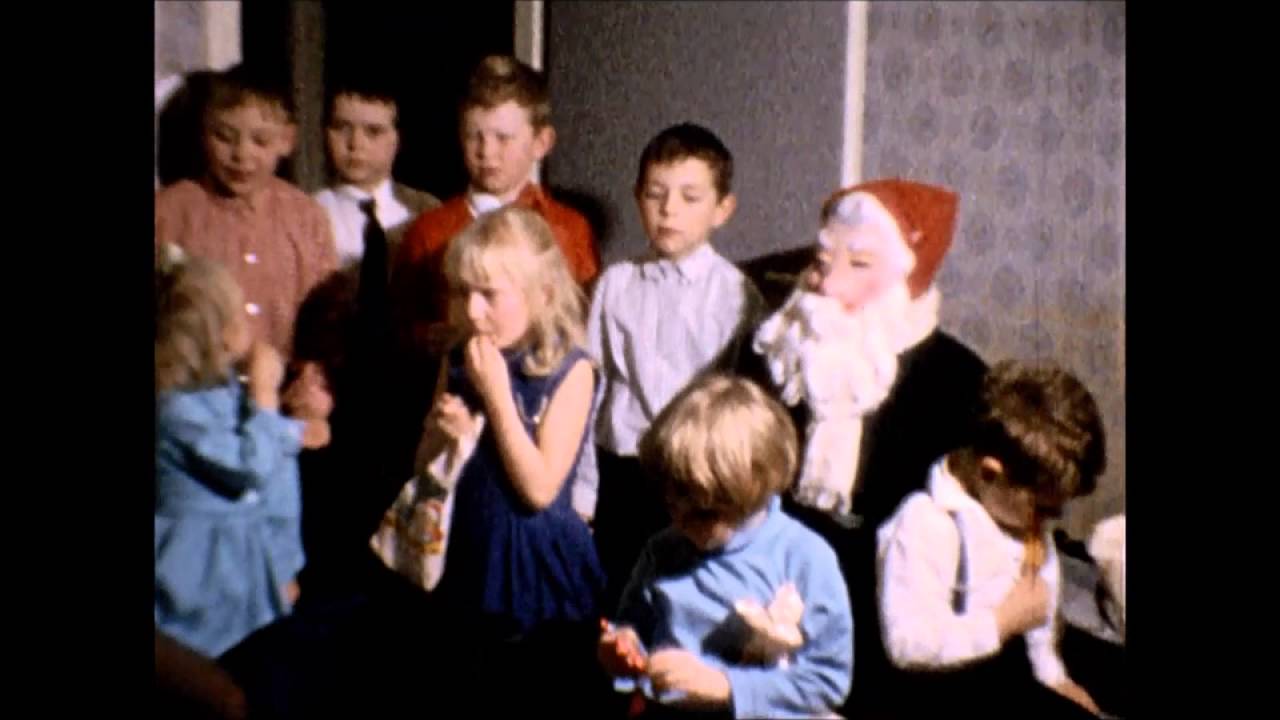 Julfest på Hedmans Näset Älvdalen 1966