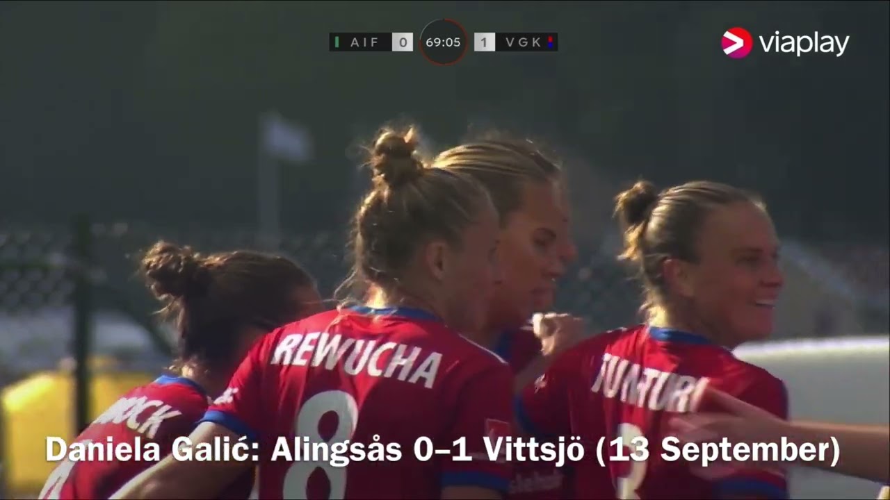 EVERY Matildas Goal in Sweden in the 2025 Season!