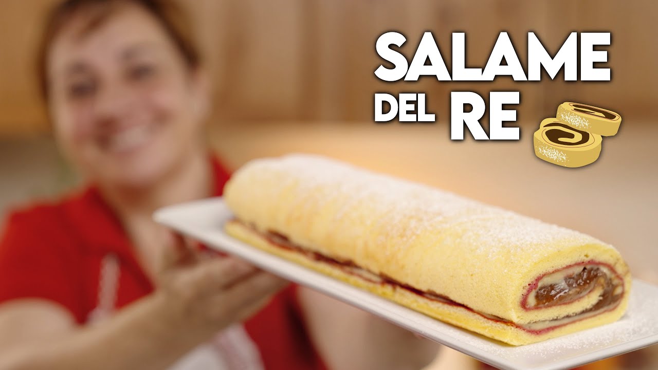 SALAME DEL RE Трайфл Ролл -  Легкий рецепт - Домашнее приготовление от Бенедетты