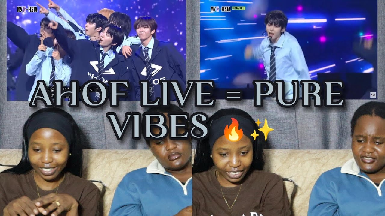 African Sisters React to AHOF ‘Butterfly’ & ‘Mamma Mia (Who We Are)’ | MyK FESTA LIVE K-pop 🔥