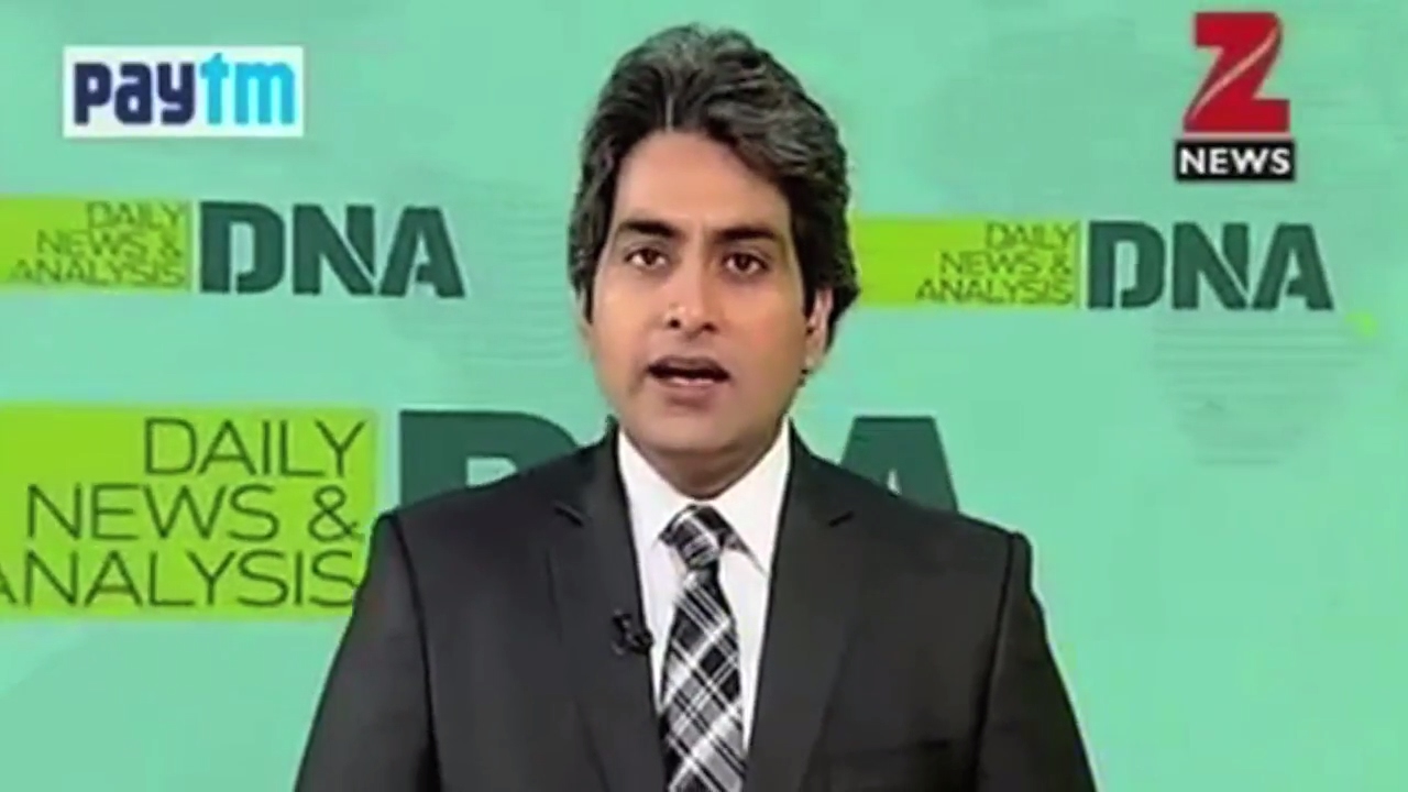 Zee News' Sudhir Chaudhary did an amazing show on fake news