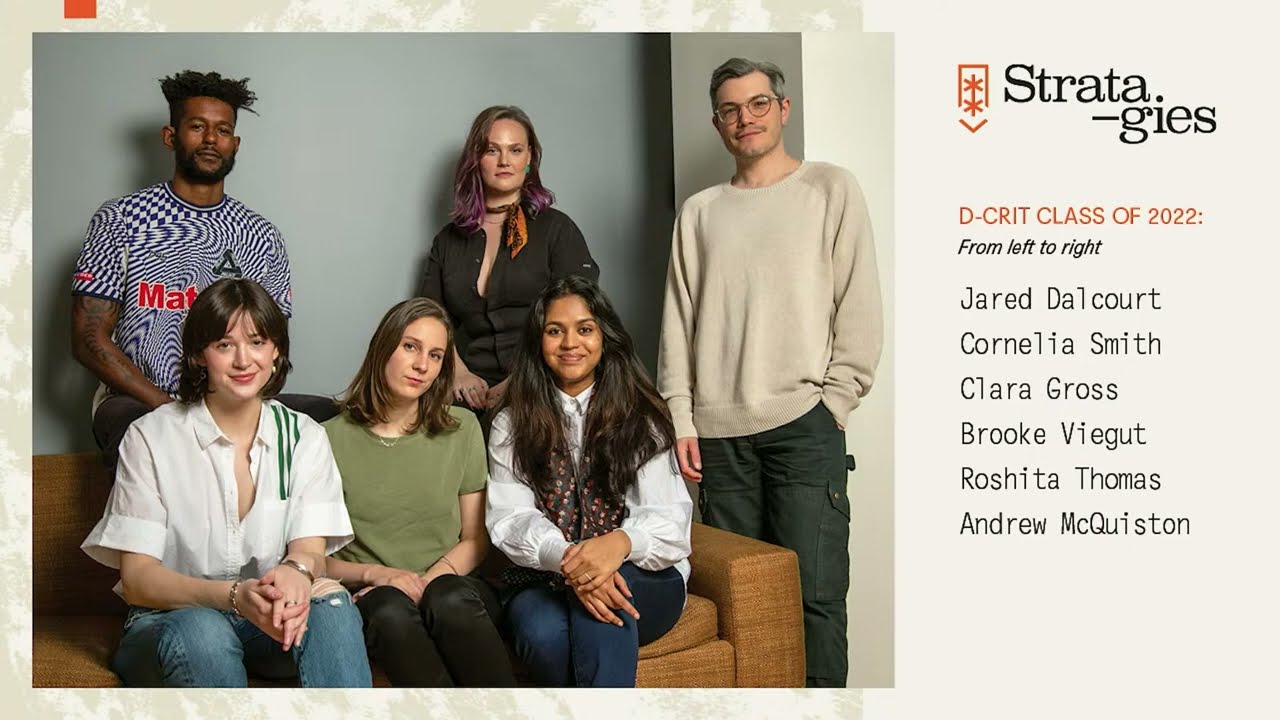 STRATA-GIES: The DCrit Class of 2022 Graduate Thesis Symposium