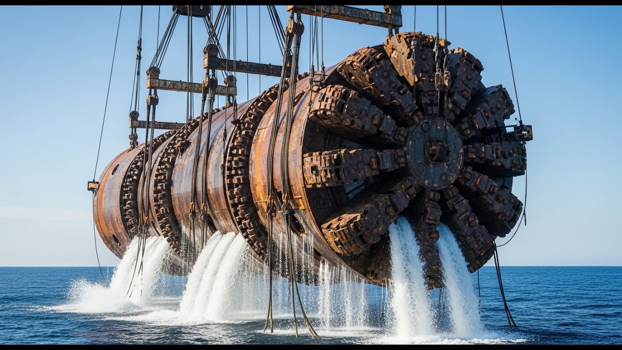 Salvaging & Restoring the Giant TBM Bertha: Recovering the World's Largest Machine from Ocean Floor