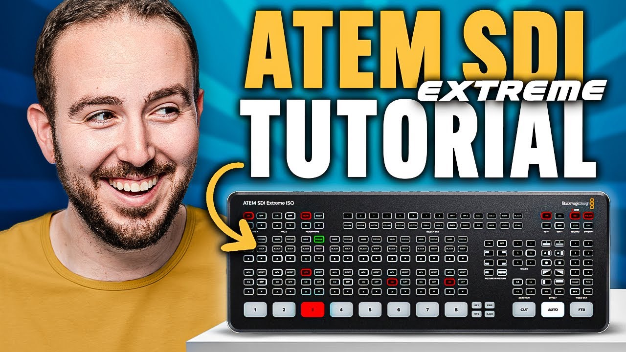 ATEM SDI Extreme ISO Setup (Full Tutorial)