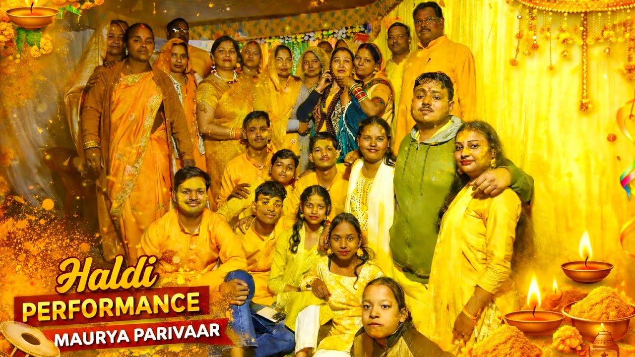 Haldi performance 💛🧡🍾🪩🪩🪩