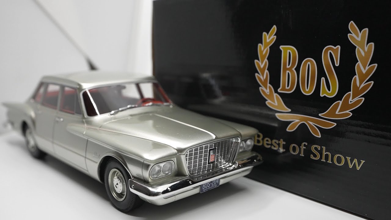 BoS 1960 Plymouth Valiant 1/18 Unboxing & First Impressions (Ep. 44)