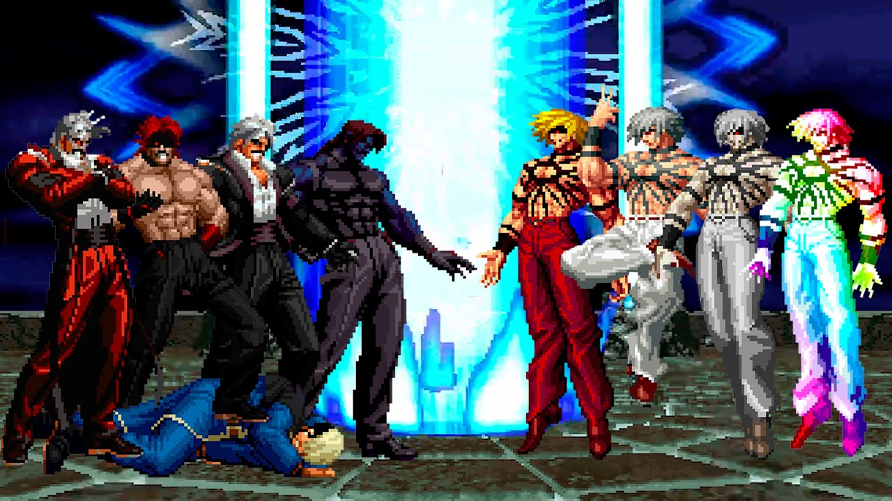 [KOF Mugen] Rugal Bernstein Team vs Orochi Team