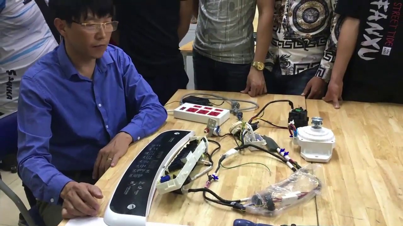 Các kiểm tra cơ bản cho máy giặt LG Inverter cửa trên - Gv Xuân Vĩnh - DN Bách Khoa 48 Phố Vọng HN