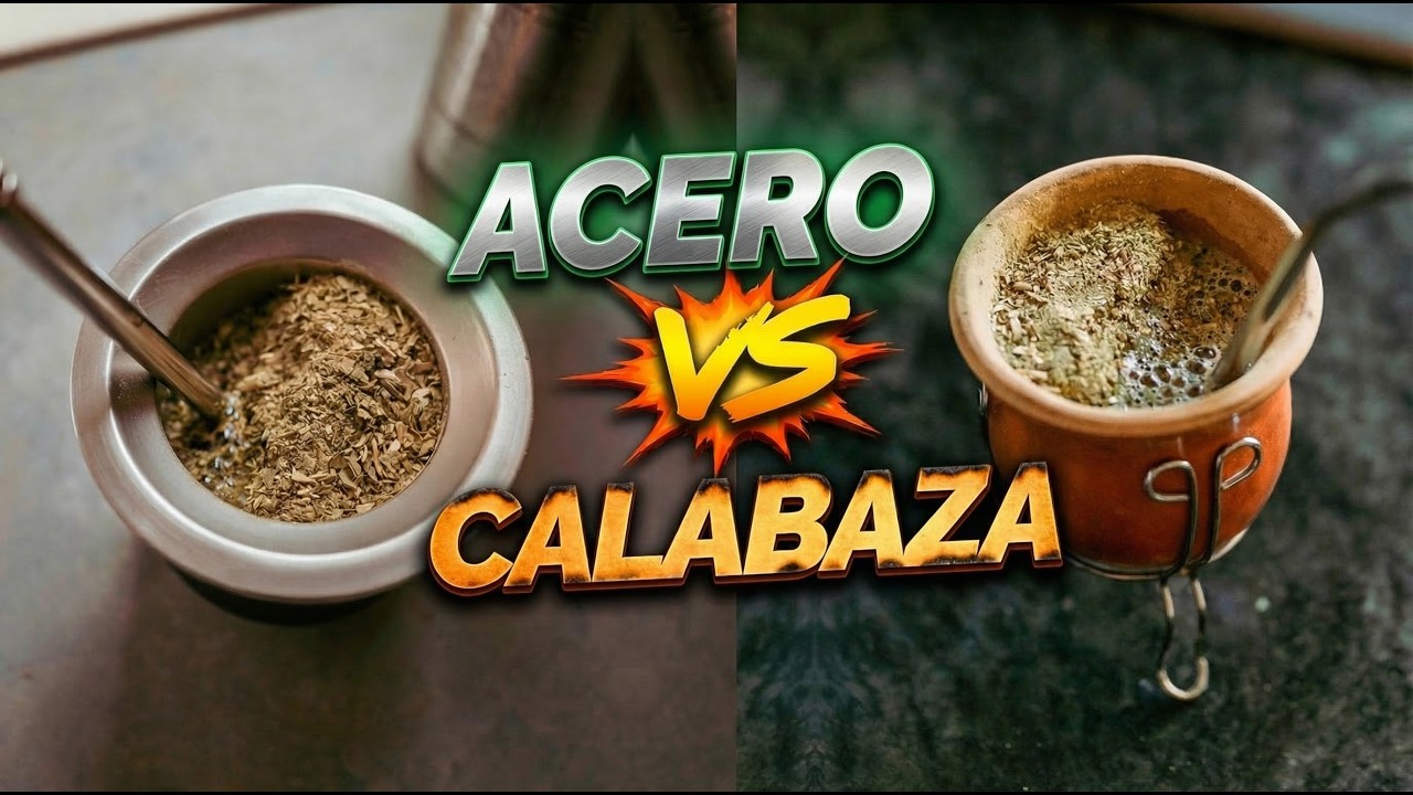 ¿CUÁL ES EL MEJOR MATE🧉? ACERO INOXIDABLE VS CALABAZA