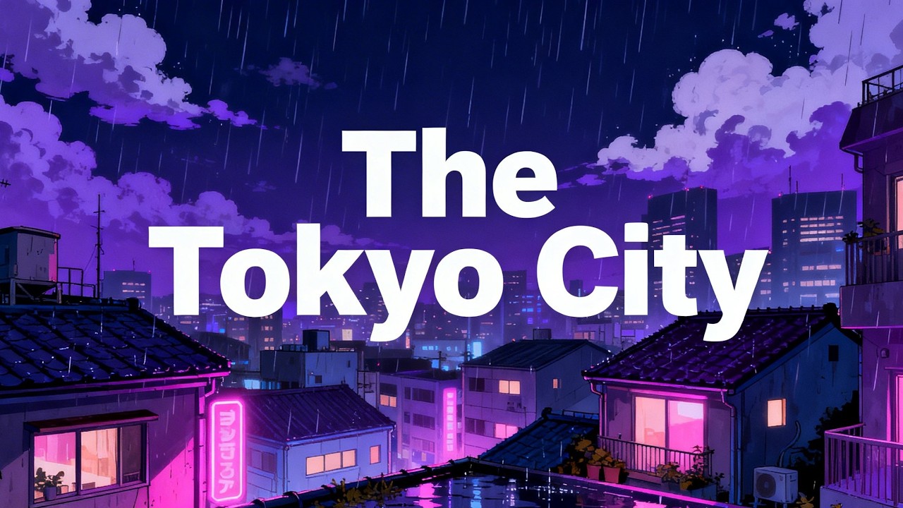 Deep Focus Tonight ☕ Tokyo Rain Chill Lofi Session | 集中タイム