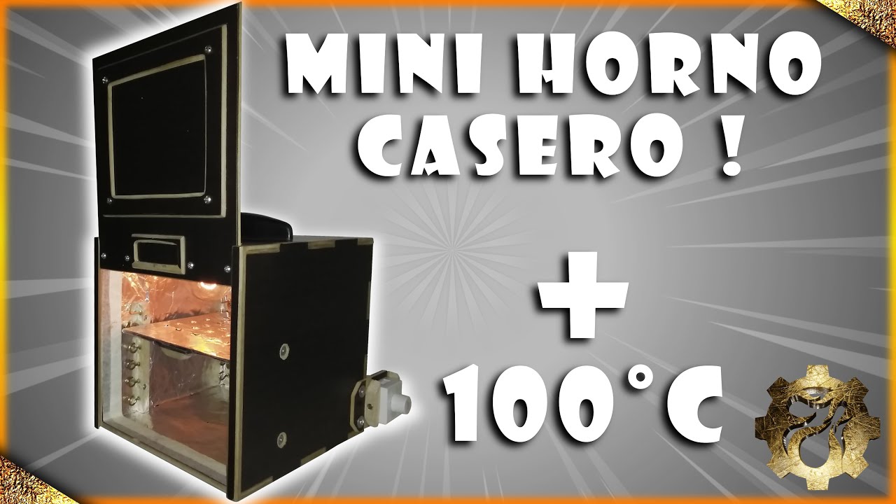 🟡Mini Horno &iexcl;Casero! para Trabajos de Taller y Manualidades ▻ Parte # 1: Fabricaci&oacute;n⚡#mini #horno