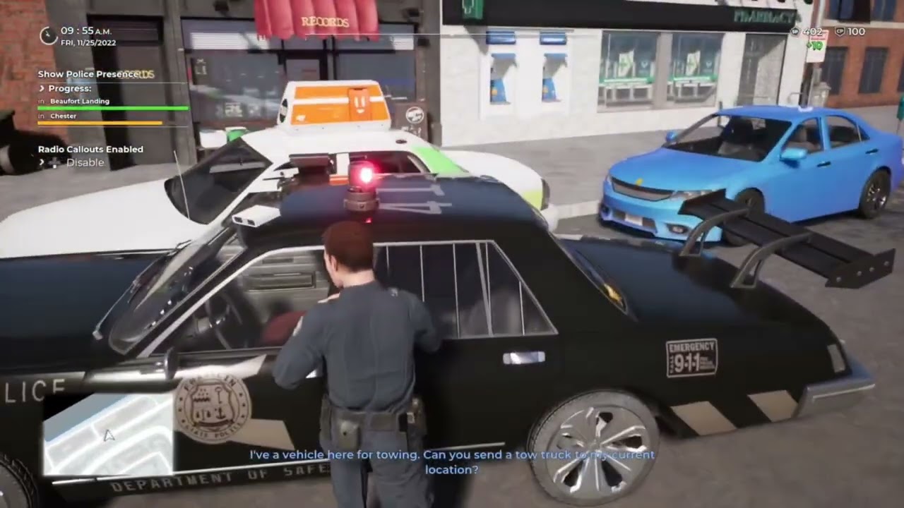 Police sim has an update i definitely missed! 