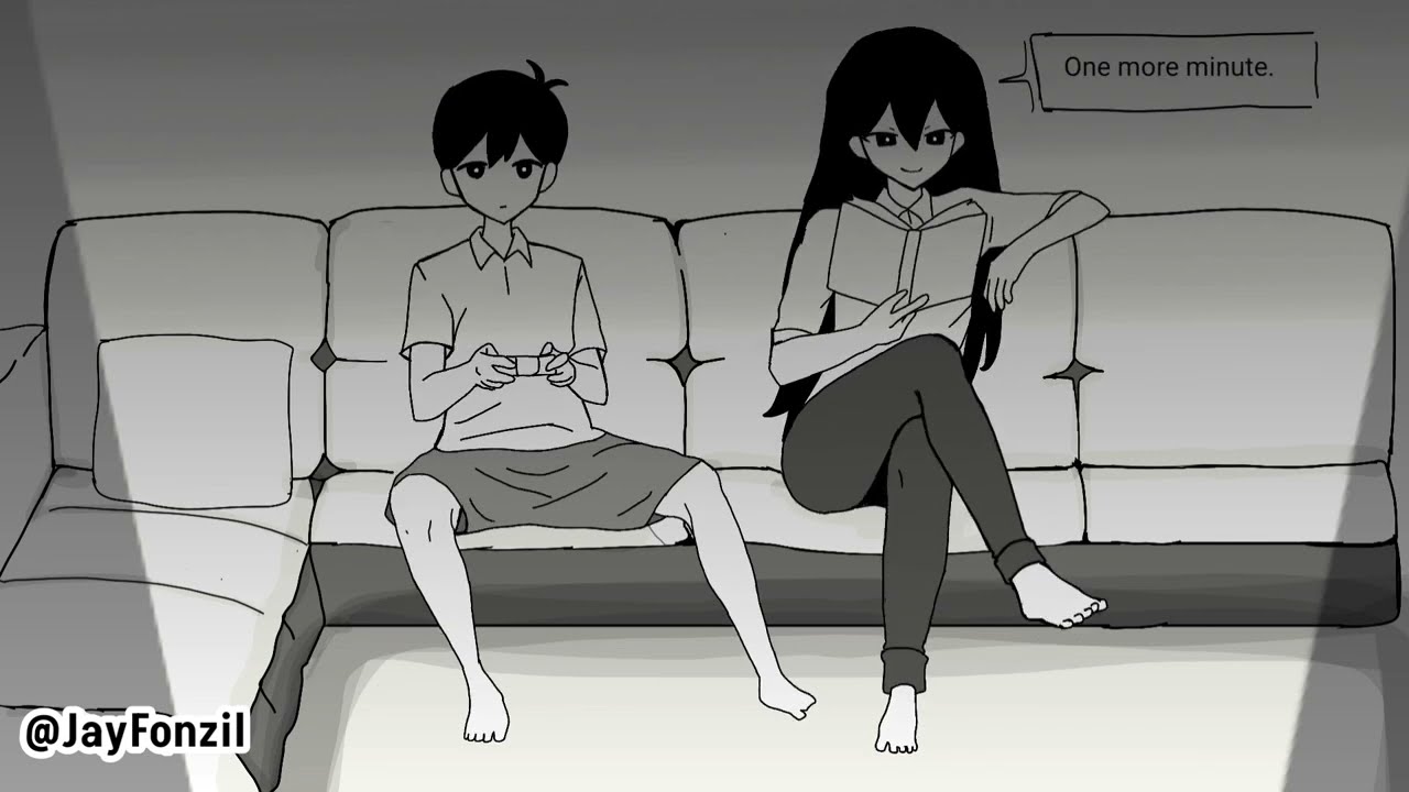 [Omori animation] When your body does that fake fall thing