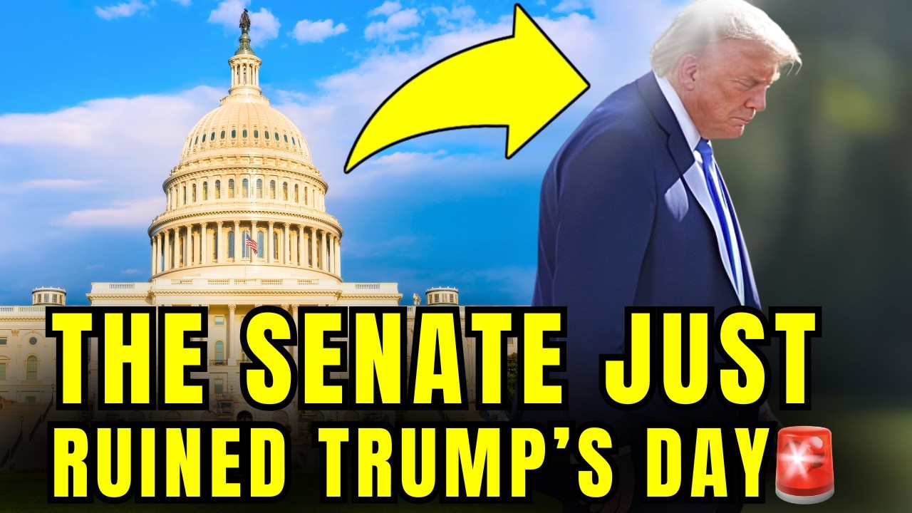 🚨The Senate Just DESTROYED Trump's Day With SURPRISE BOMB
