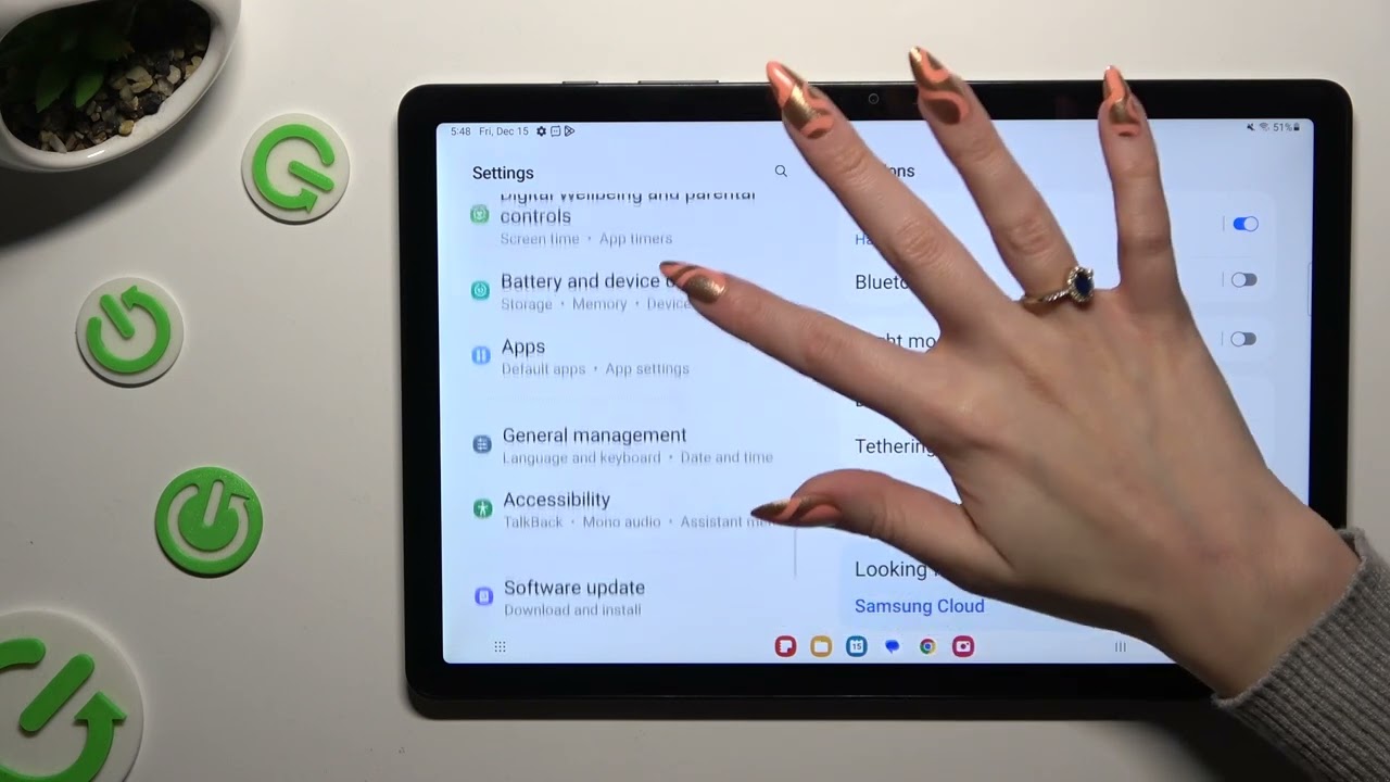 How to Switch On & Switch Off Predictive Text Option on SAMSUNG Galaxy Tab A9+