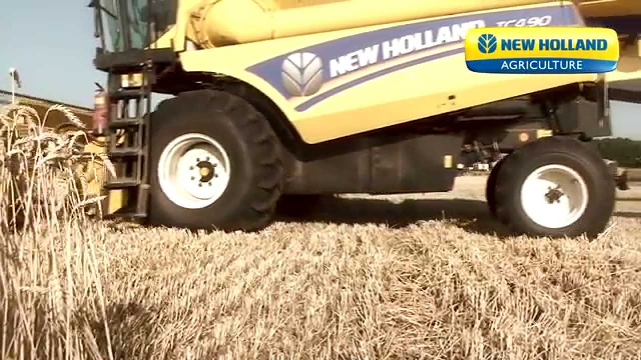 New Holland TC4.90 rekordní sklizeň
