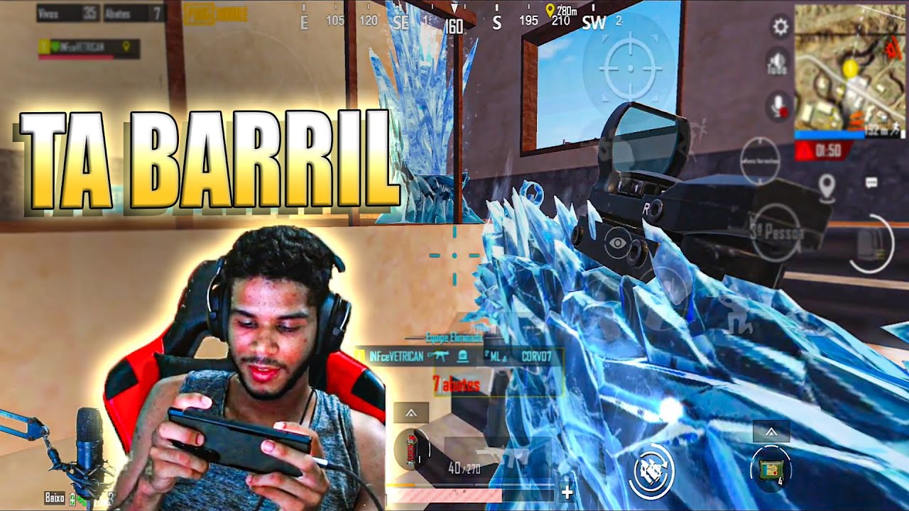 JOGUEI PUBG MOBILE DEPOIS DE MUITO TEMPO