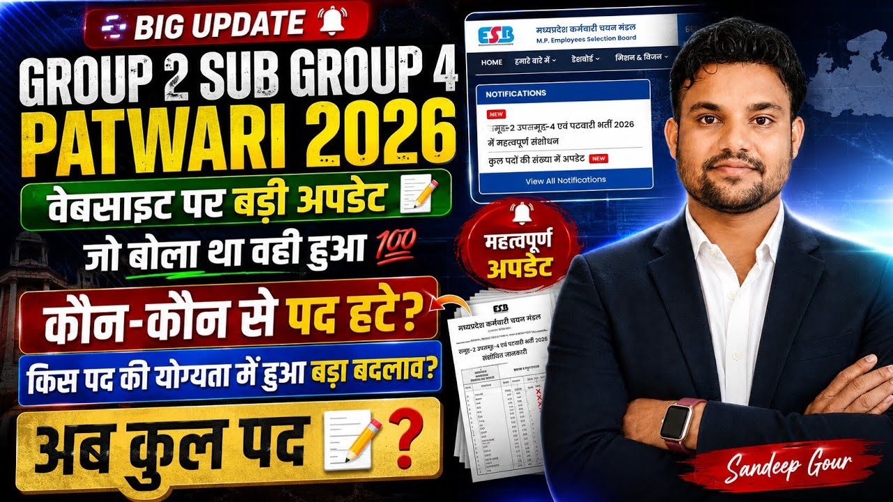 GROUP 2 SUB GROUP 4 POST UPDATE 2026 | GROUP 2 SUB GROUP 4 EXAM 2026 | GROUP 2 SUB GROUP 4 POST 2026