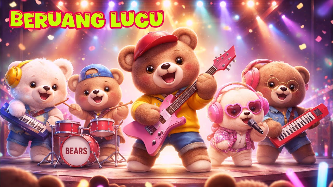 Lagu Anak Beruang Lucu 