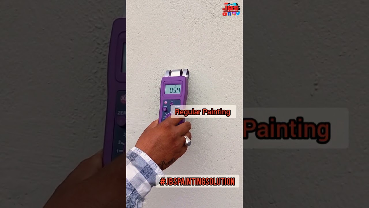 Moisture meter Test For Painting & Waterproofing