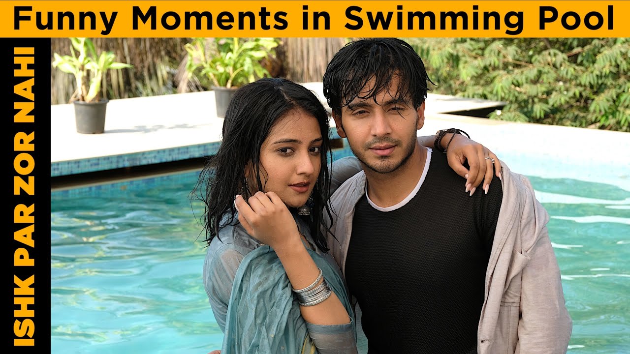 Ishk Par Zor Nahi | Funny Moments in Swimming Pool | Sony TV | BTS