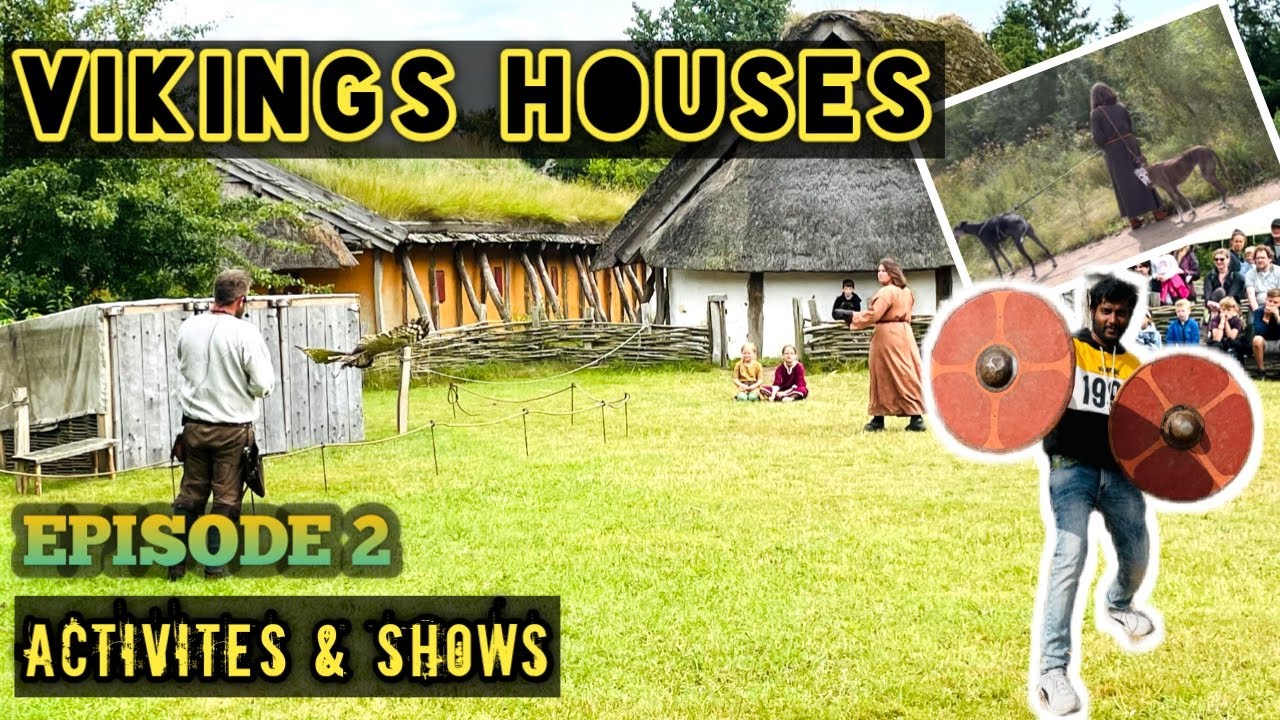 Exploring Viking Houses in Viking Village | Interesting Activities & Shows | Ribe Viking Center|EP 2
