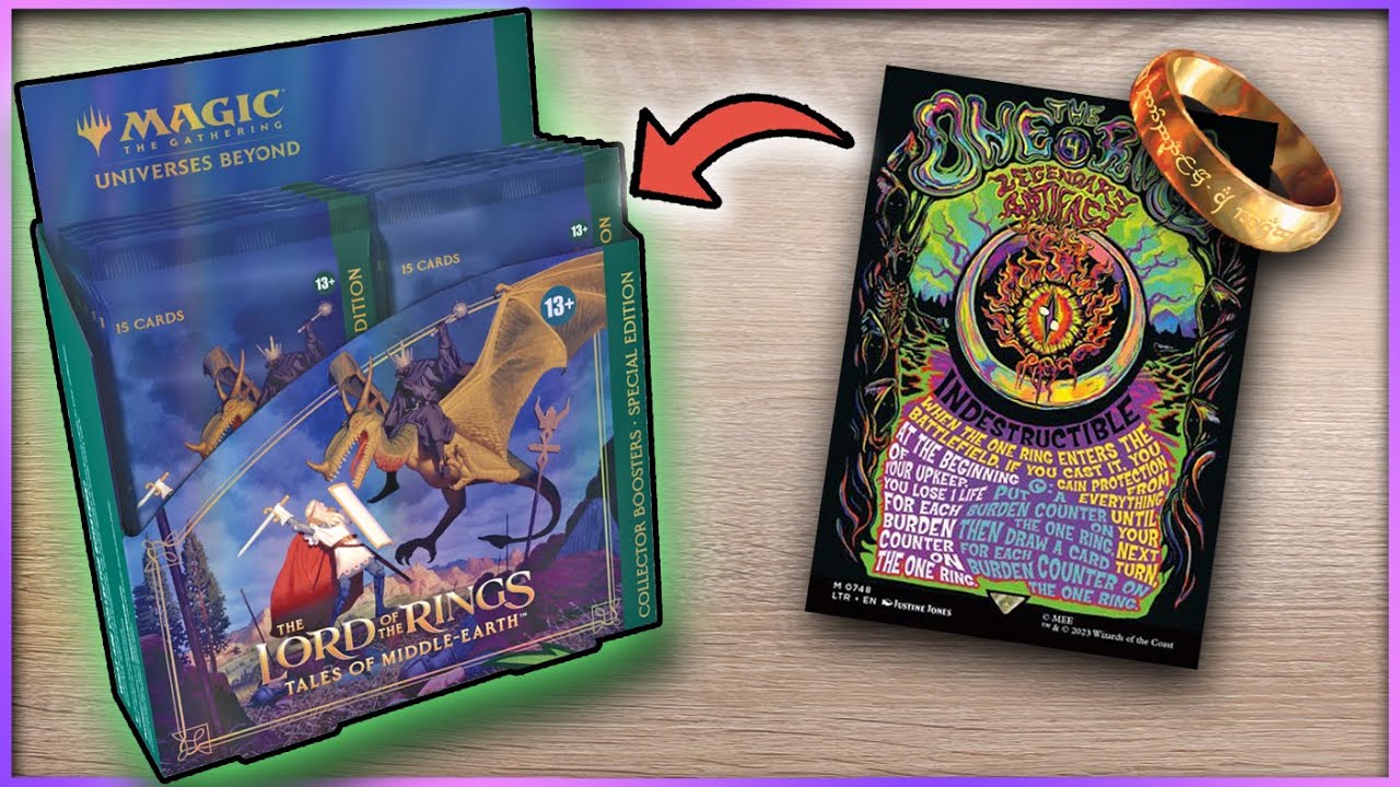Let's Pull at least $315 !!! LotR Special Edition Collector Booster Box opening. #mtglotr