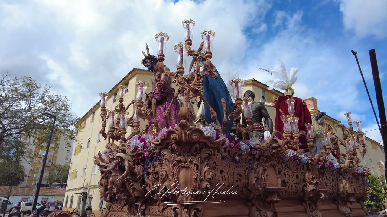 SALIDA DE LA HERMNDAD DE LA SENTENCIA 2024 HUELVA  4K