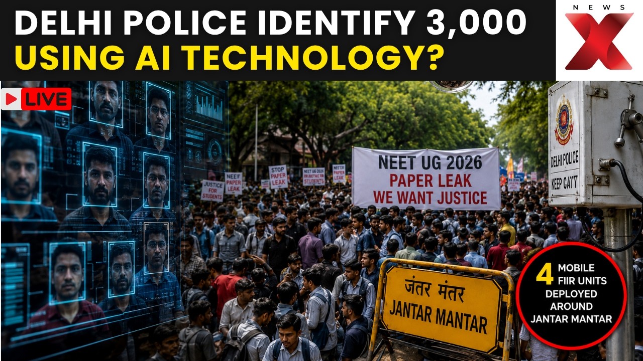 CJP Protest LIVE: Delhi Police Identify 3,000 Using AI, CCTV Footage Reveals Protesters | NewsX
