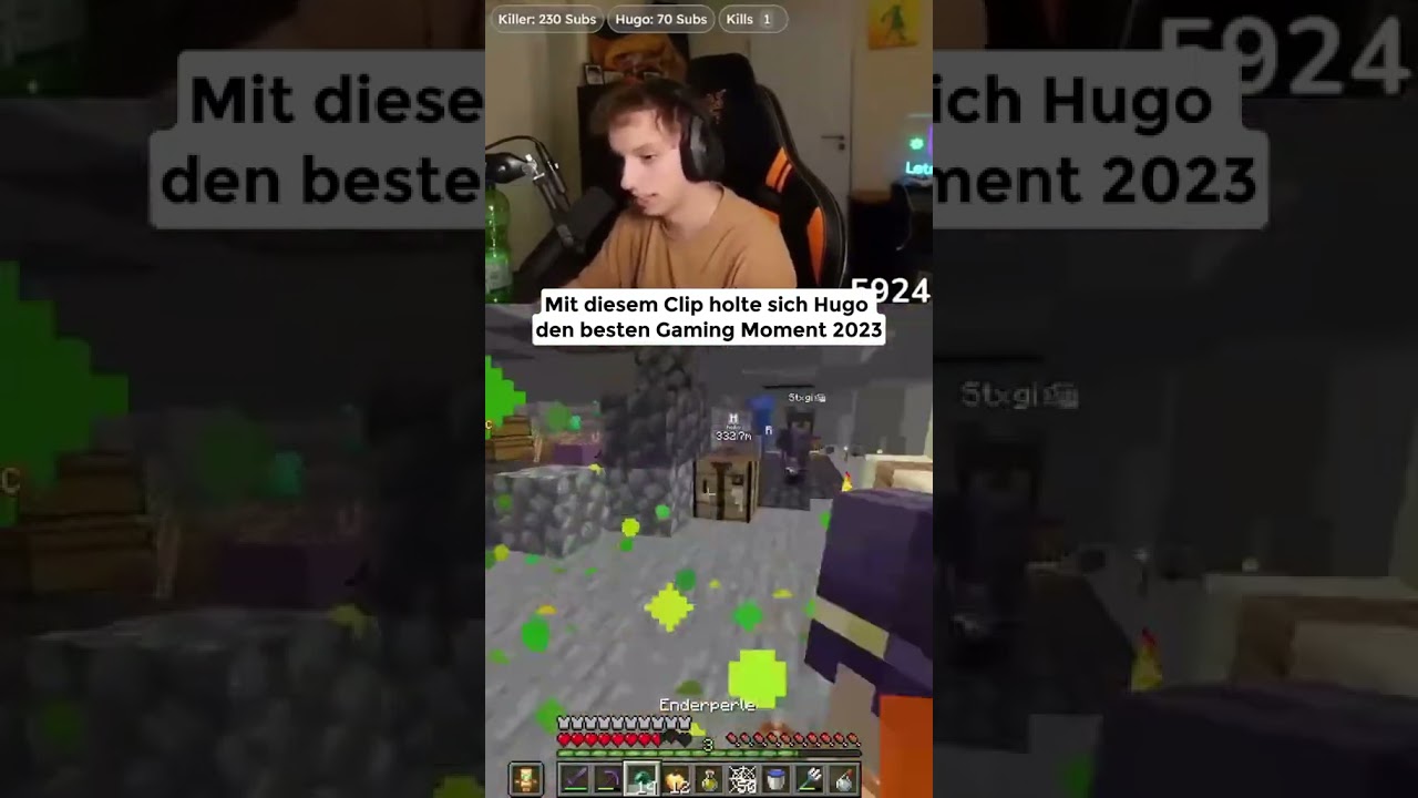 LetsHugo holt sich mit dieser Falle im Manhunt einer der besten Gaming Momente 2023 #letshugo #2023