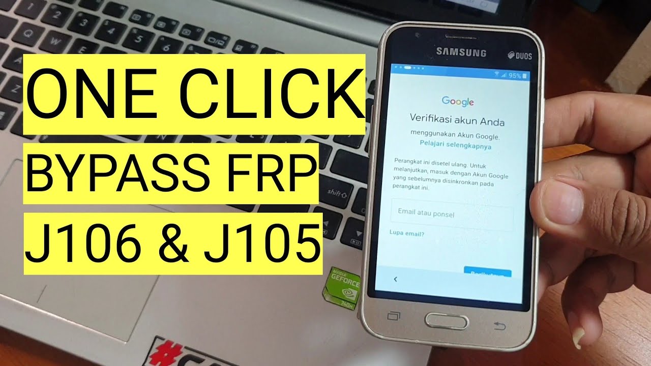 Cara Bypass Frp Samsung Galaxy V2 J106b | J1 Mini Juga bisa