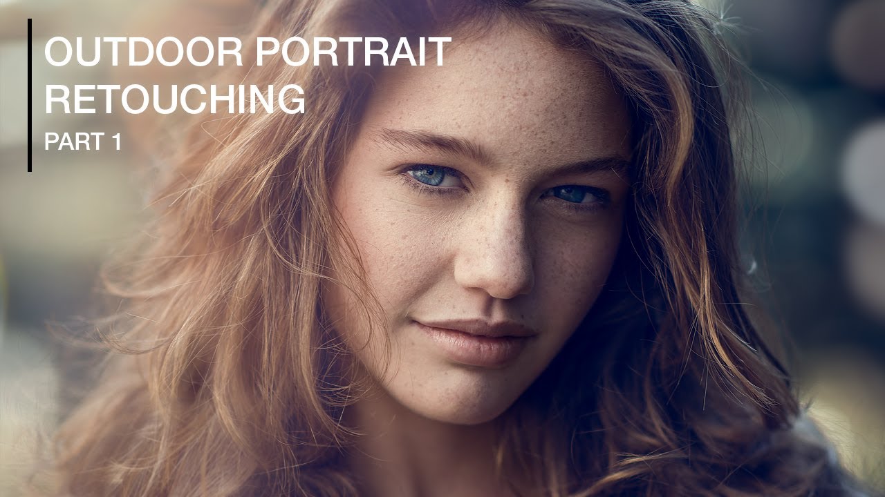 Natural Outdoor Portrait Retouching in Photoshop (Part 1)