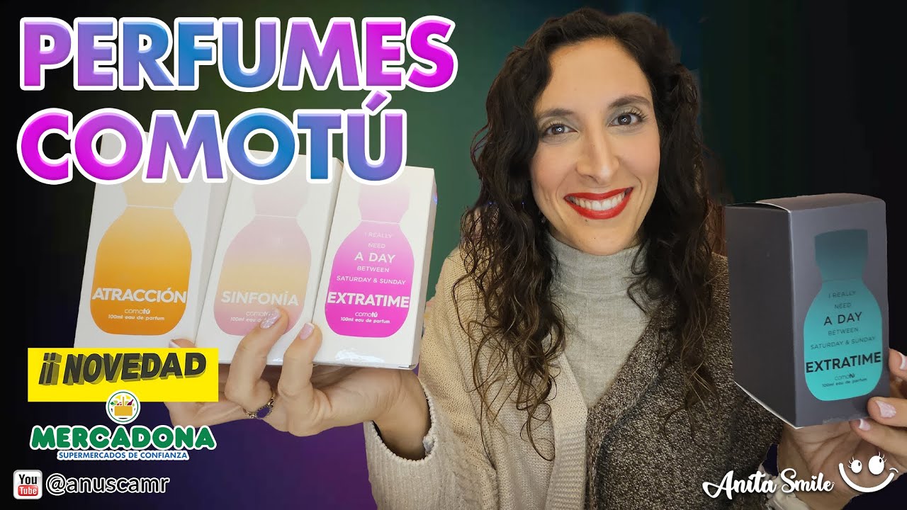 Nuevos Perfumes COMOTÚ de Deliplus Mercadona - Anita Smile 😊