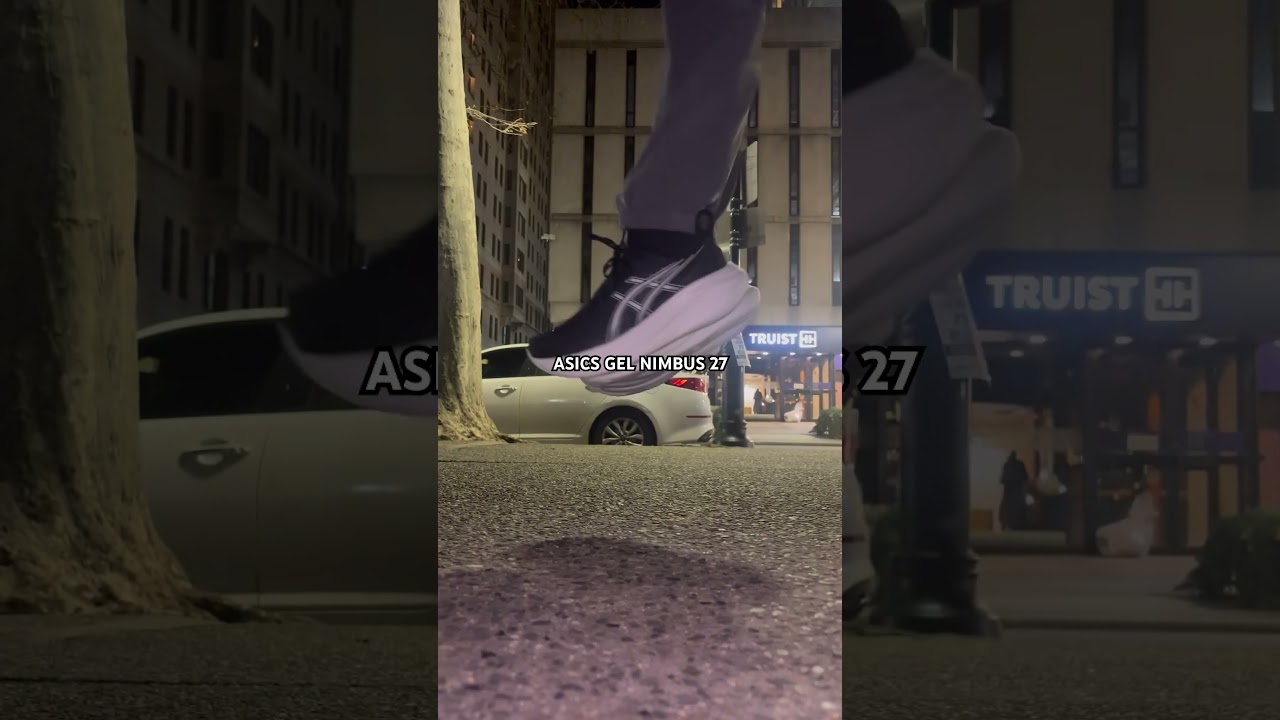 First steps in the new ASICS Gel Nimbus 27