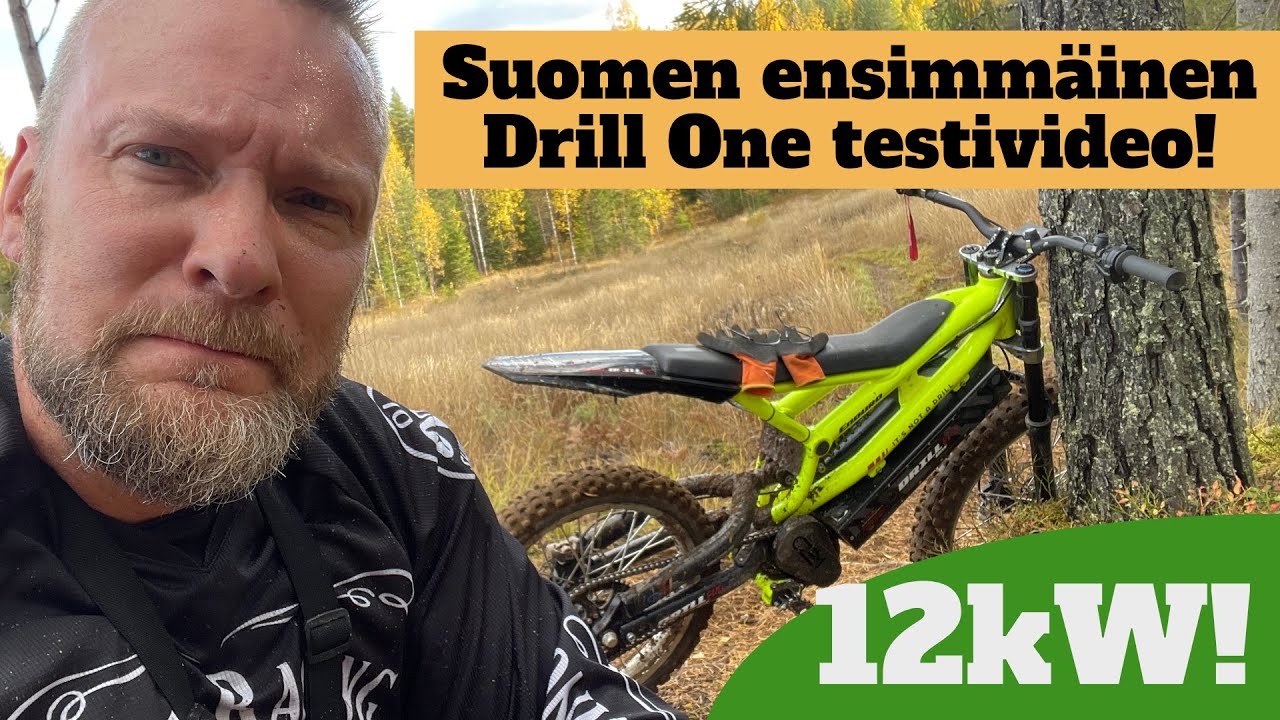 Sähköshokki! CZEM Drill One sähköenduro